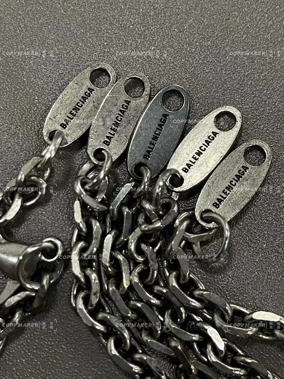 【現貨】巴黎 BLC 24SS Goth Sword Pendant Necklace 大寶劍項鍊吊墜 做舊銀色