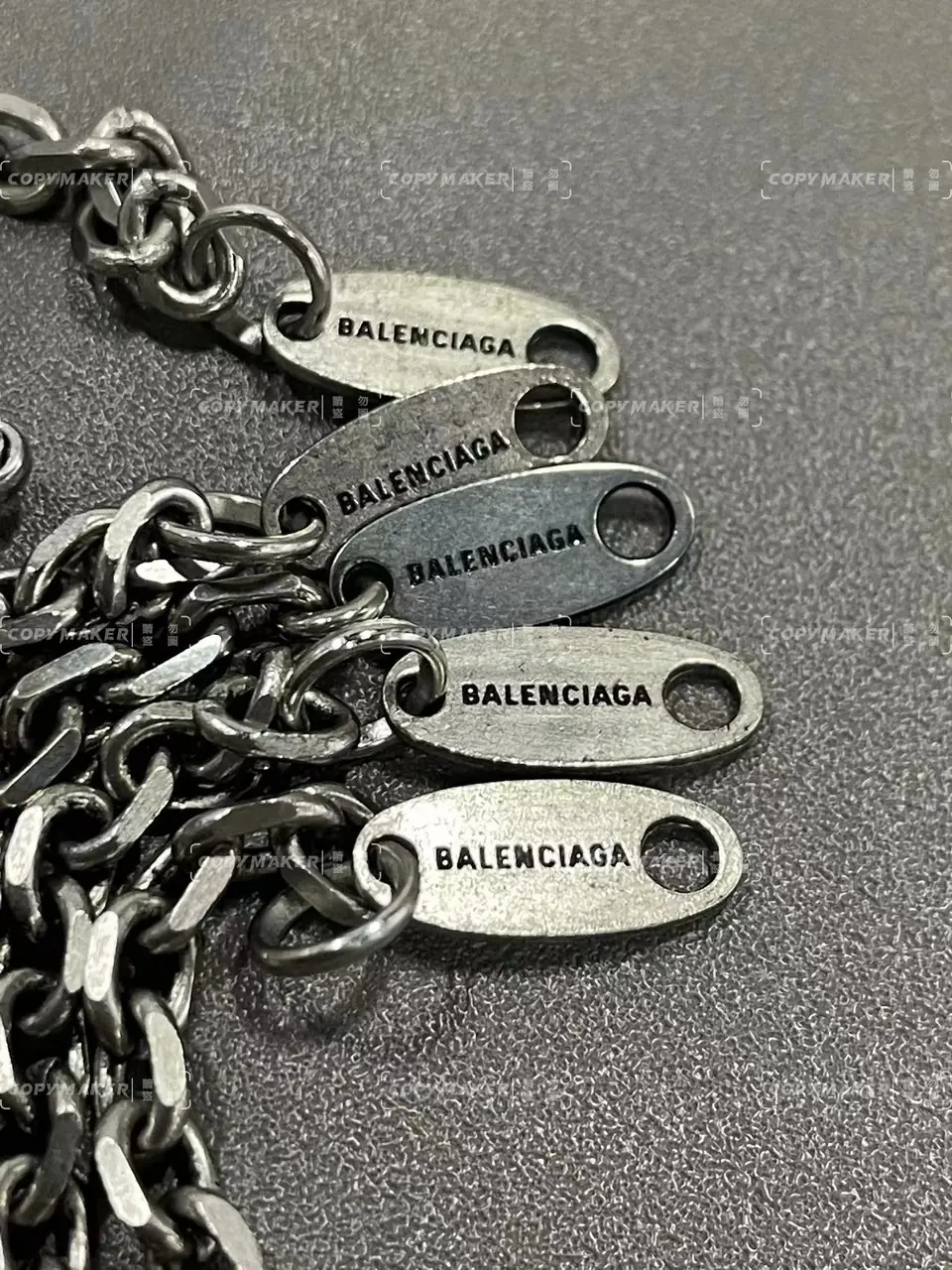 【現貨】巴黎 BLC 24SS Goth Sword Pendant Necklace 大寶劍項鍊吊墜 做舊銀色