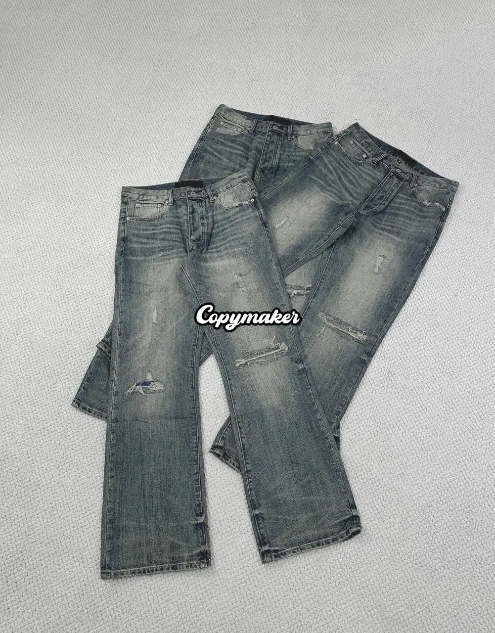 【現貨】NO FAITH 25SS Japanese Seledge Worn Boot Cut Denim 牛仔褲工裝褲單寧牛王休閒褲