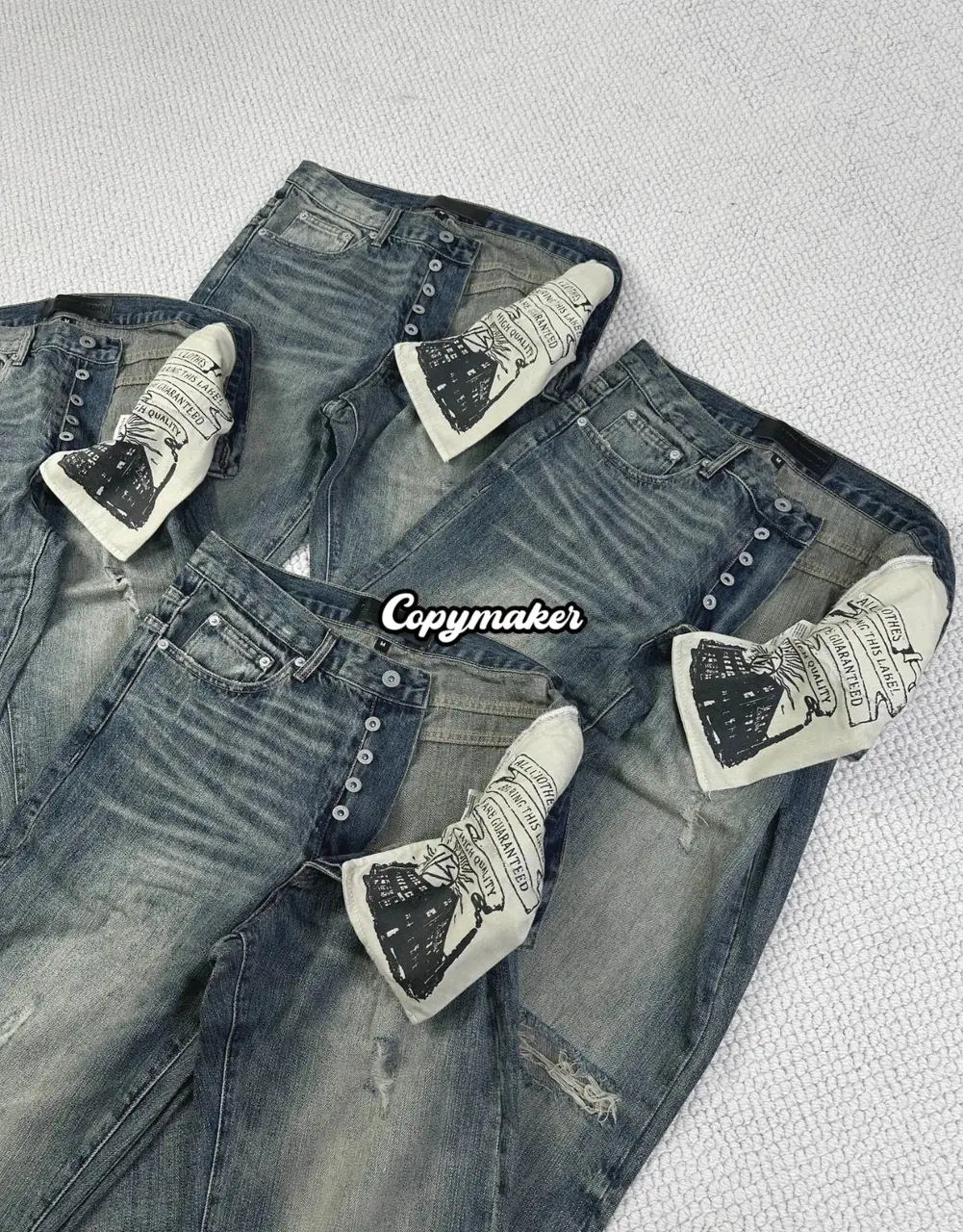 【現貨】NO FAITH 25SS Japanese Seledge Worn Boot Cut Denim 牛仔褲工裝褲單寧牛王休閒褲