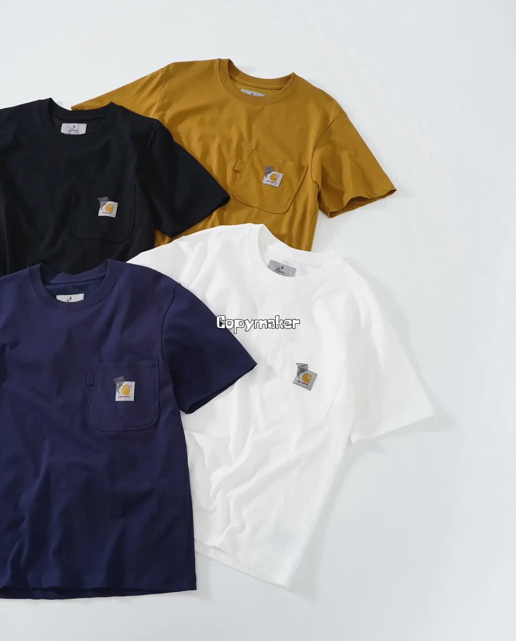 Carhartt WIP x INVINCIBLE 23SS 卡哈特 聯名 素色簡約口袋 短袖T恤 四色