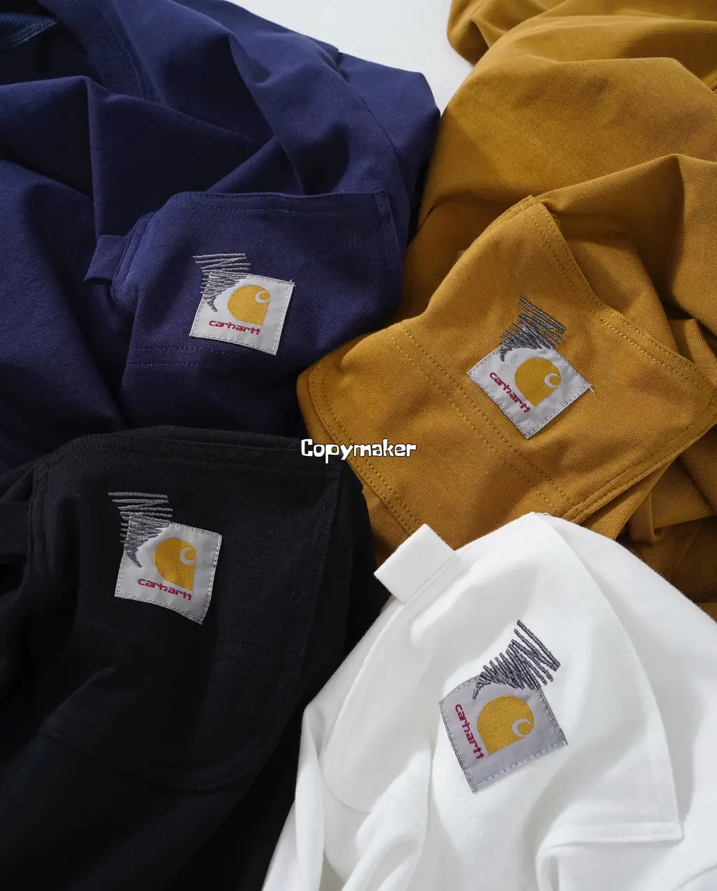 Carhartt WIP x INVINCIBLE 23SS 卡哈特 聯名 素色簡約口袋 短袖T恤 四色