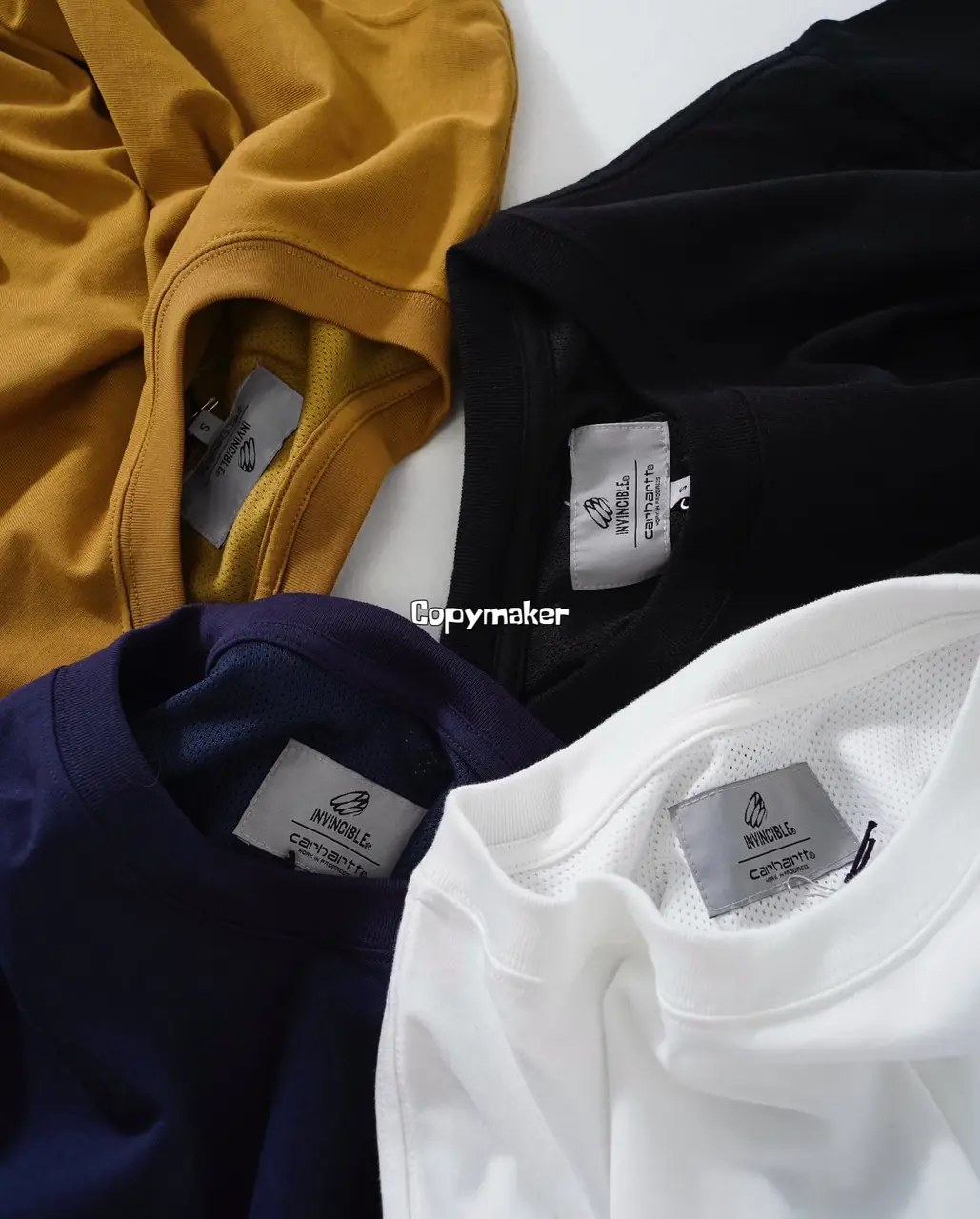 Carhartt WIP x INVINCIBLE 23SS 卡哈特 聯名 素色簡約口袋 短袖T恤 四色