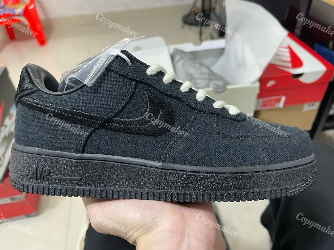【預售】Stussy x Air Force 1 Low 聯名 AF1 空軍 復古棉麻 板鞋休閒鞋運動鞋