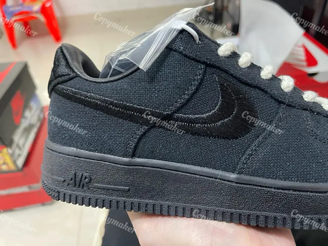 【預售】Stussy x Air Force 1 Low 聯名 AF1 空軍 復古棉麻 板鞋休閒鞋運動鞋
