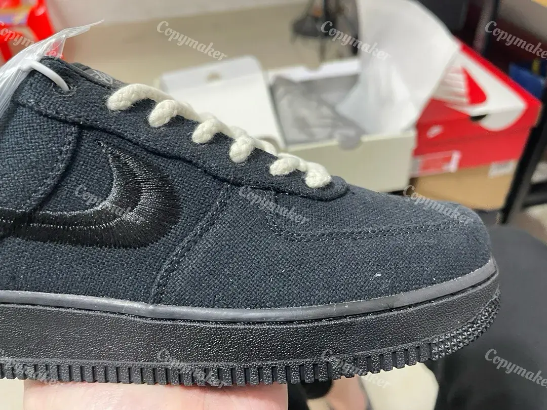 【預售】Stussy x Air Force 1 Low 聯名 AF1 空軍 復古棉麻 板鞋休閒鞋運動鞋