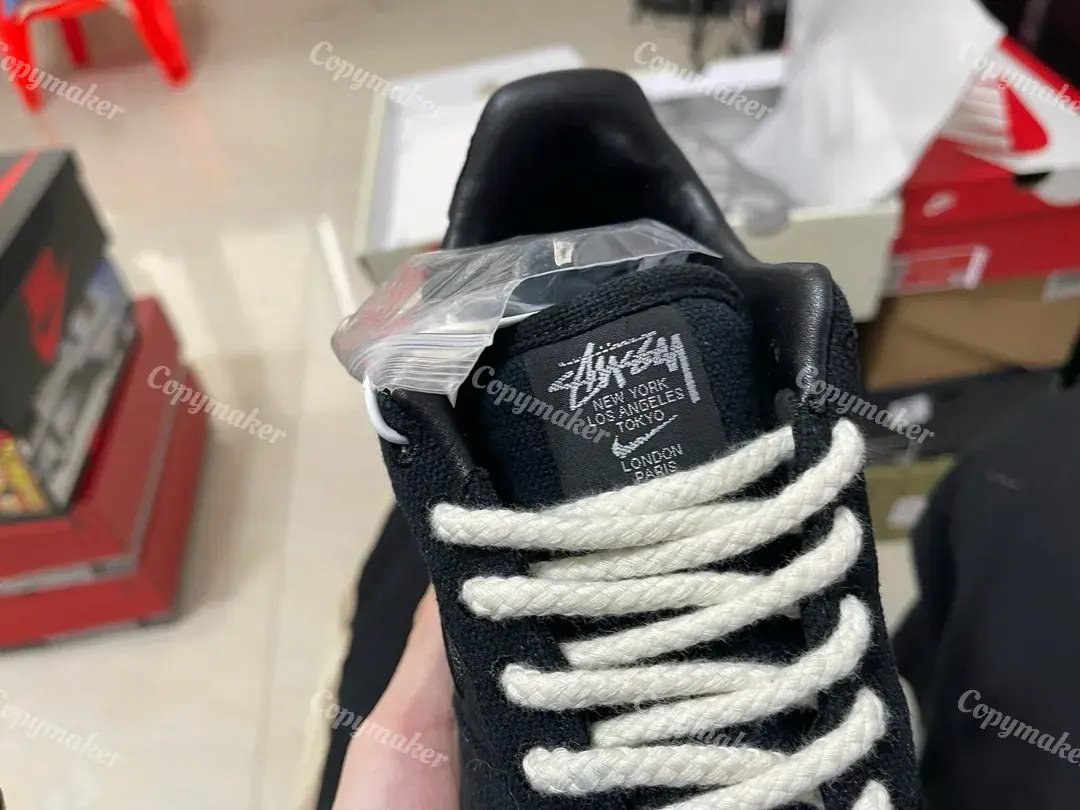 【預售】Stussy x Air Force 1 Low 聯名 AF1 空軍 復古棉麻 板鞋休閒鞋運動鞋