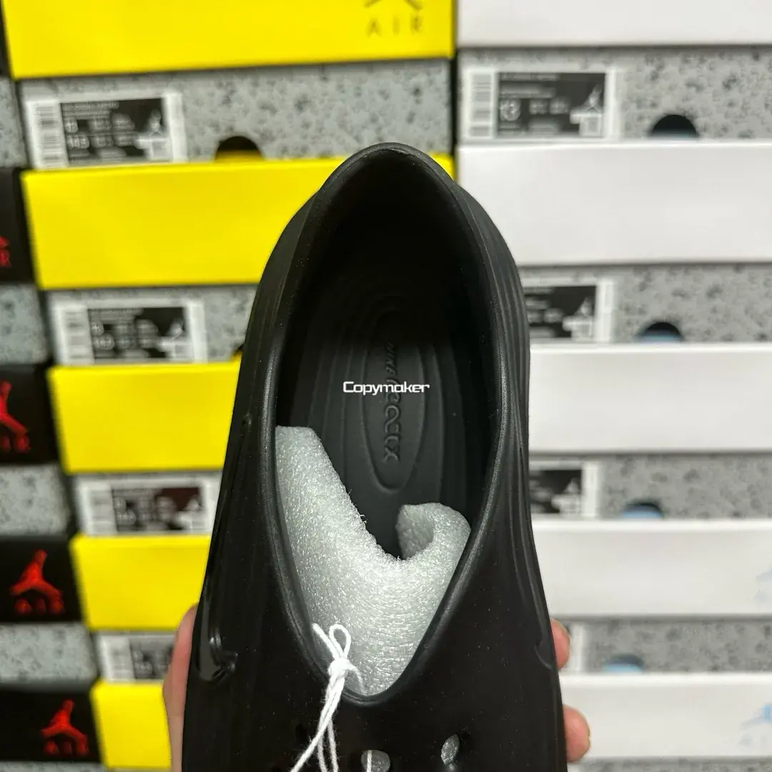 【618新品】NK ReactX Rejuven8 復古洞洞鞋懶人鞋拖鞋 全黑黑色 HV5060-001