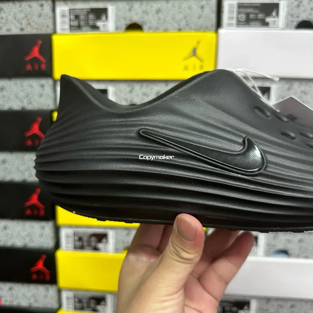 【618新品】NK ReactX Rejuven8 復古洞洞鞋懶人鞋拖鞋 全黑黑色 HV5060-001