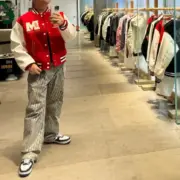 D1OR 23SS Oblique 滿版logo滿印 做舊水洗燙金 休閒褲長褲工作褲：圖片 6