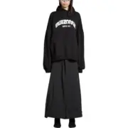 巴黎 BLC 23FW Back Flip Logo 顛倒反轉字母 帽T連帽衛衣帽衫：圖片 3