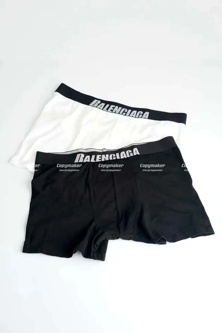 巴黎 BLC 22SS Men’s Boxer 字母 內褲 四角褲 內搭褲 黑白兩色一組