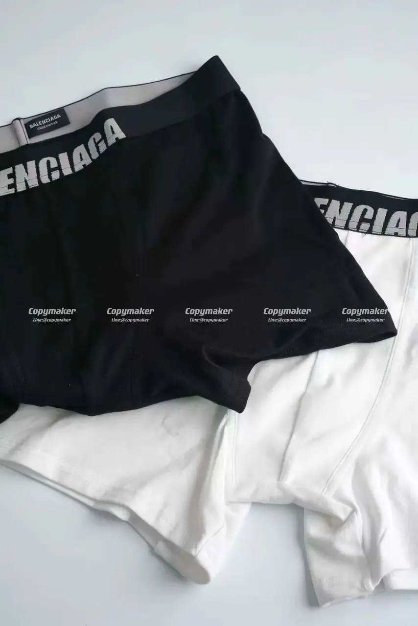 巴黎 BLC 22SS Men’s Boxer 字母 內褲 四角褲 內搭褲 黑白兩色一組