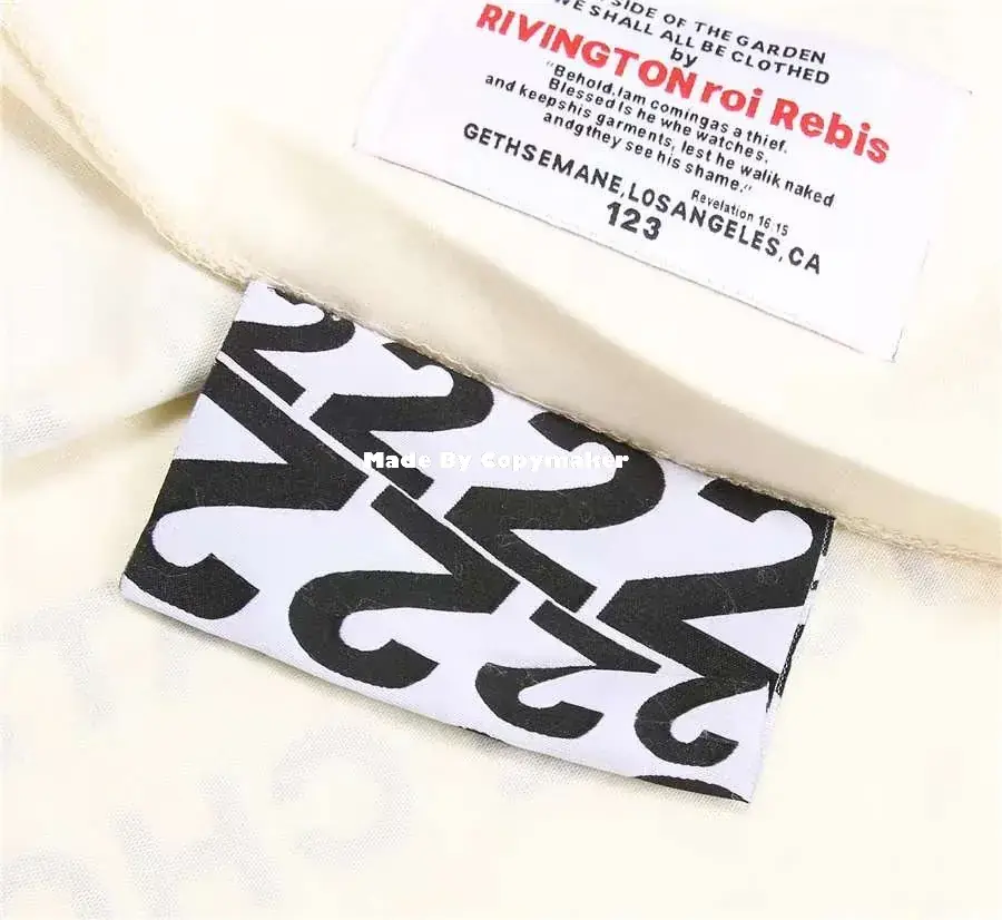 Fear of God x RRR123 聯名 嬰兒 天使 印花 重磅 圓領長袖 T恤
