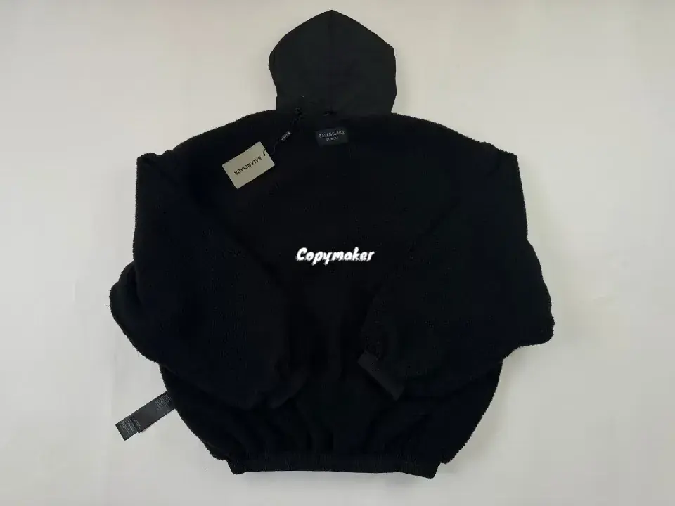 【現貨】巴黎 BLC 24FW 滑雪系列 3B刺繡 防水防風保暖 搖粒絨 套頭衝鋒衣風衣夾克帽T