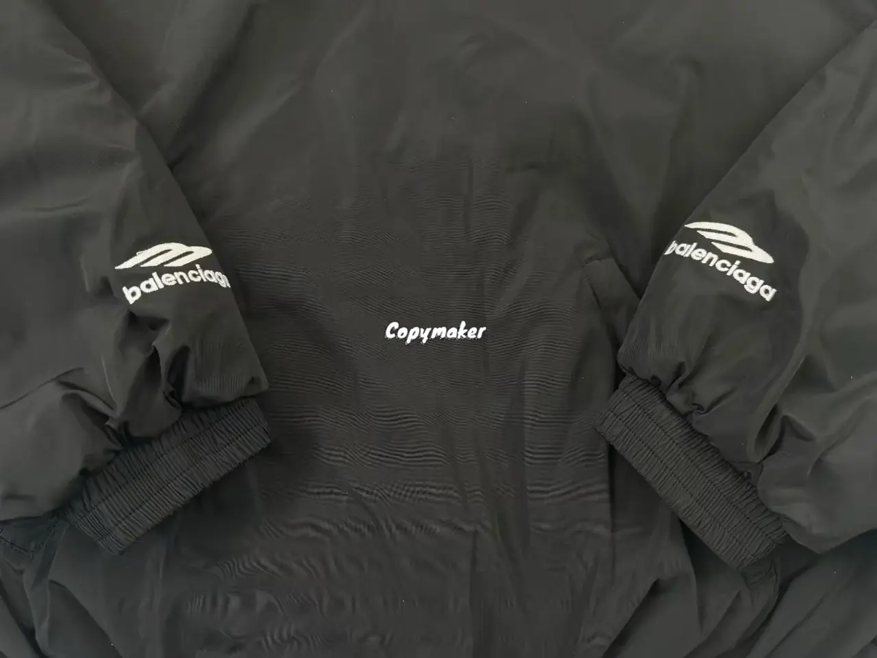 【現貨】巴黎 BLC 24FW 滑雪系列 3B刺繡 防水防風保暖 搖粒絨 套頭衝鋒衣風衣夾克帽T