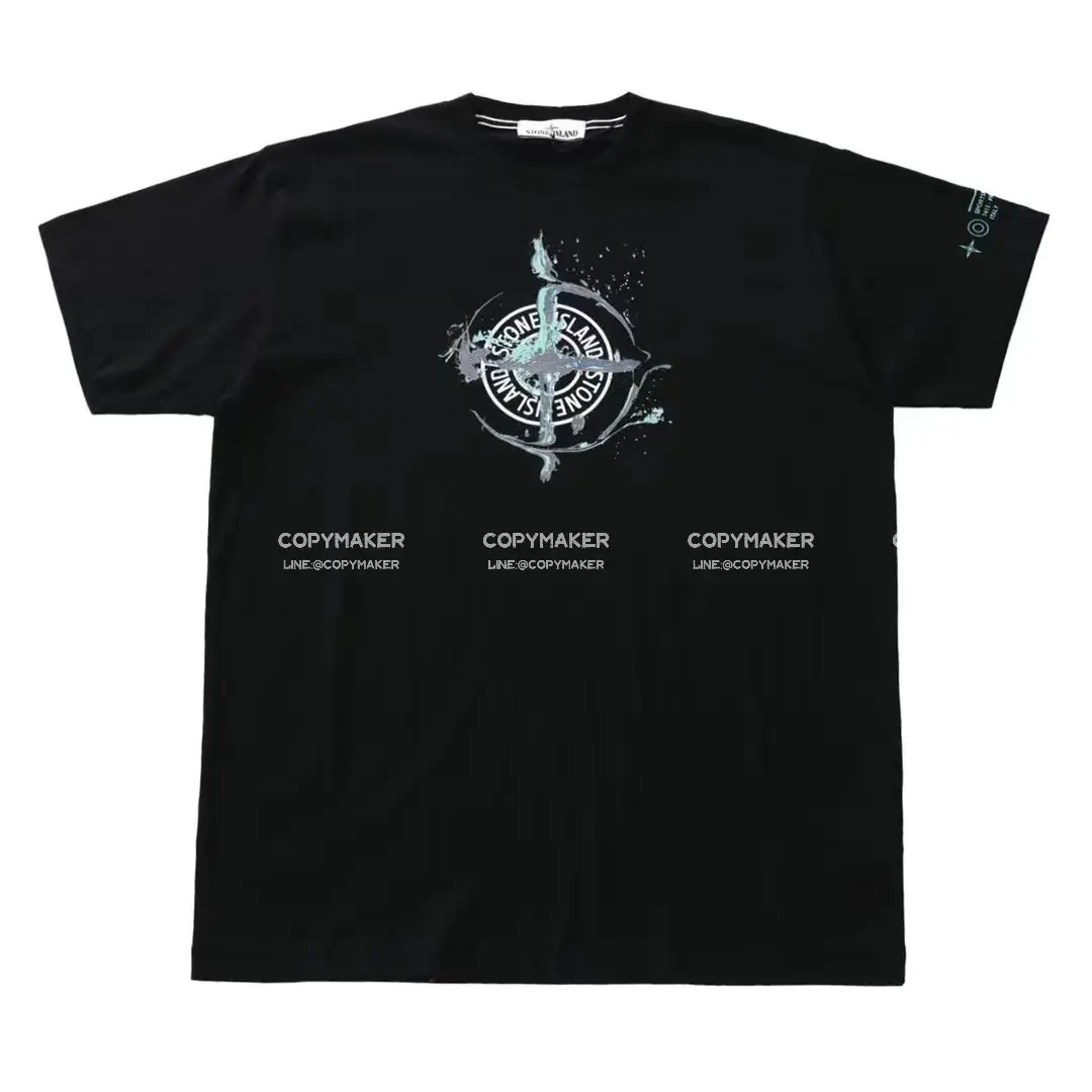 【現貨】STONE ISLAND 21SS 石頭島 溶解水滴潑墨 印花 短袖T恤