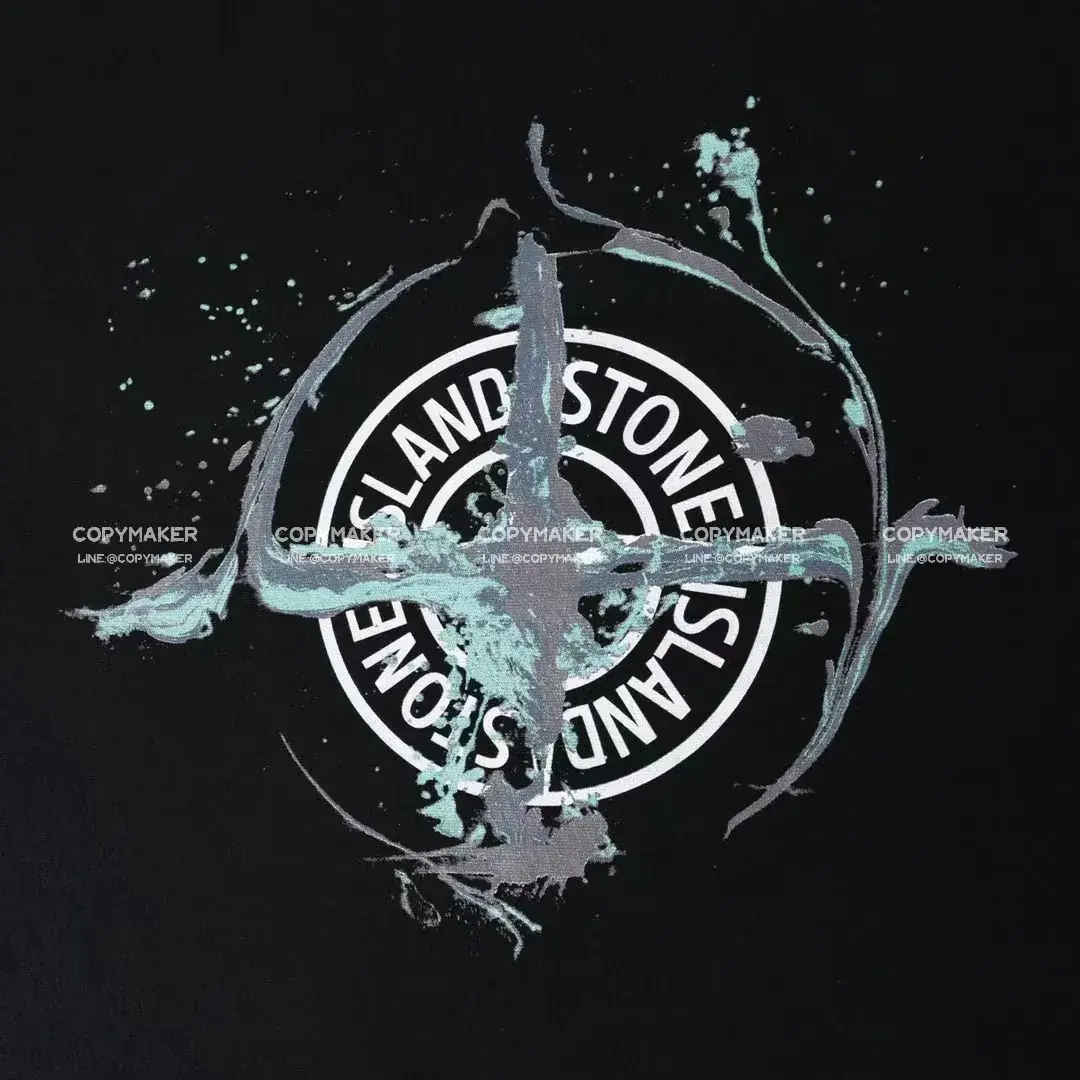 【現貨】STONE ISLAND 21SS 石頭島 溶解水滴潑墨 印花 短袖T恤