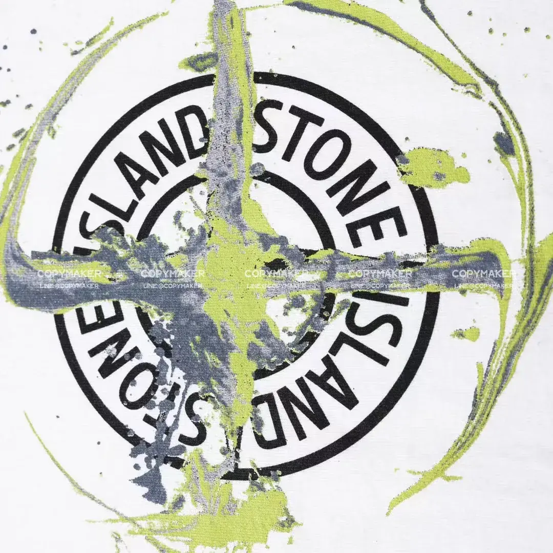 【現貨】STONE ISLAND 21SS 石頭島 溶解水滴潑墨 印花 短袖T恤
