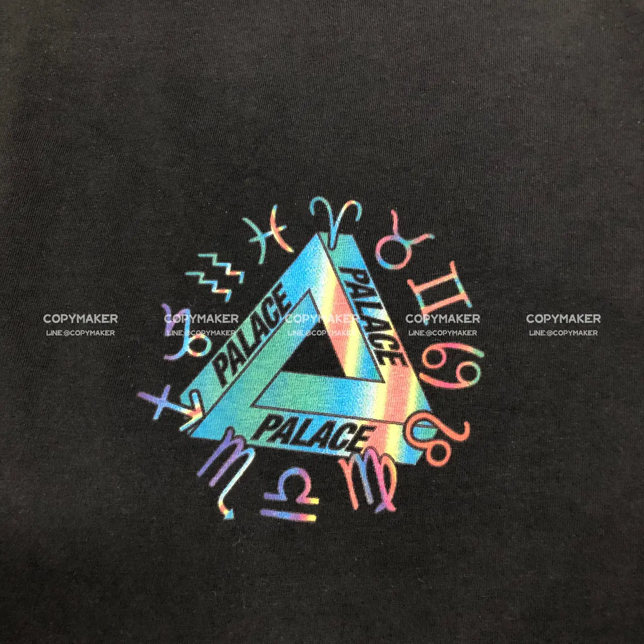PALACE 17SS Zodigac T-Shirt 十二星座印花 大三角 短袖T恤