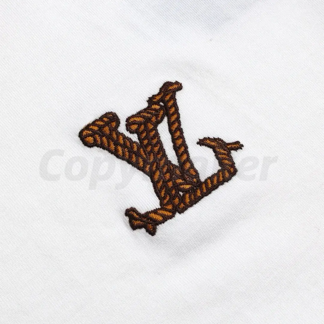 1V 24FW 西部牛仔套索 正反面LOGO刺繡 短袖T恤