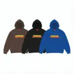 【預售】SUP FW24 WEEK5 GRADIENT HOODED 聯名 漸層字母 帽T帽踢連帽衛衣 三色