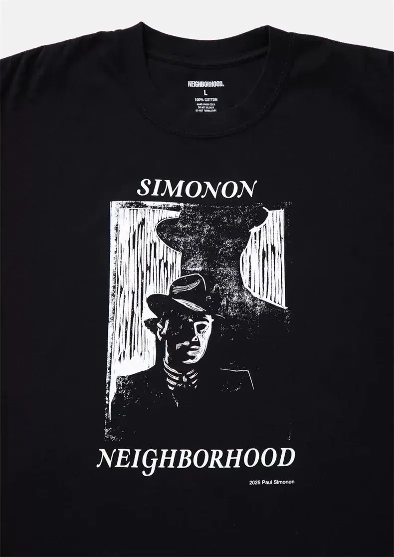 【618新品】NEIGHBORHOOD x Paul Simono 25SS 聯名 人物圖像 短袖T恤 NBHD