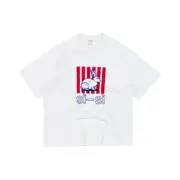 【618新品】【福利回饋】BV家 25SS 兔子小白兔 動物印花 簡約 短袖T恤 白色：圖片 2