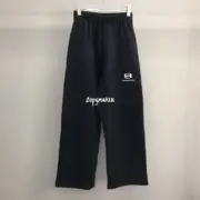巴黎 BLC 24FW Unity 雙環刺繡字母logo 長褲休閒褲棉褲衛褲 Baggy：圖片 4