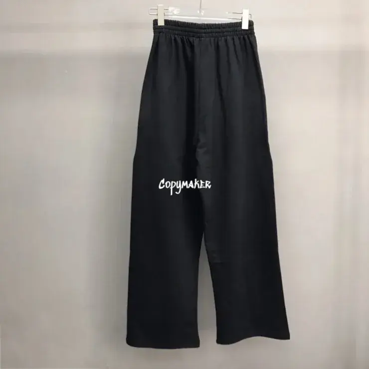 巴黎 BLC 24FW Unity 雙環刺繡字母logo 長褲休閒褲棉褲衛褲 Baggy