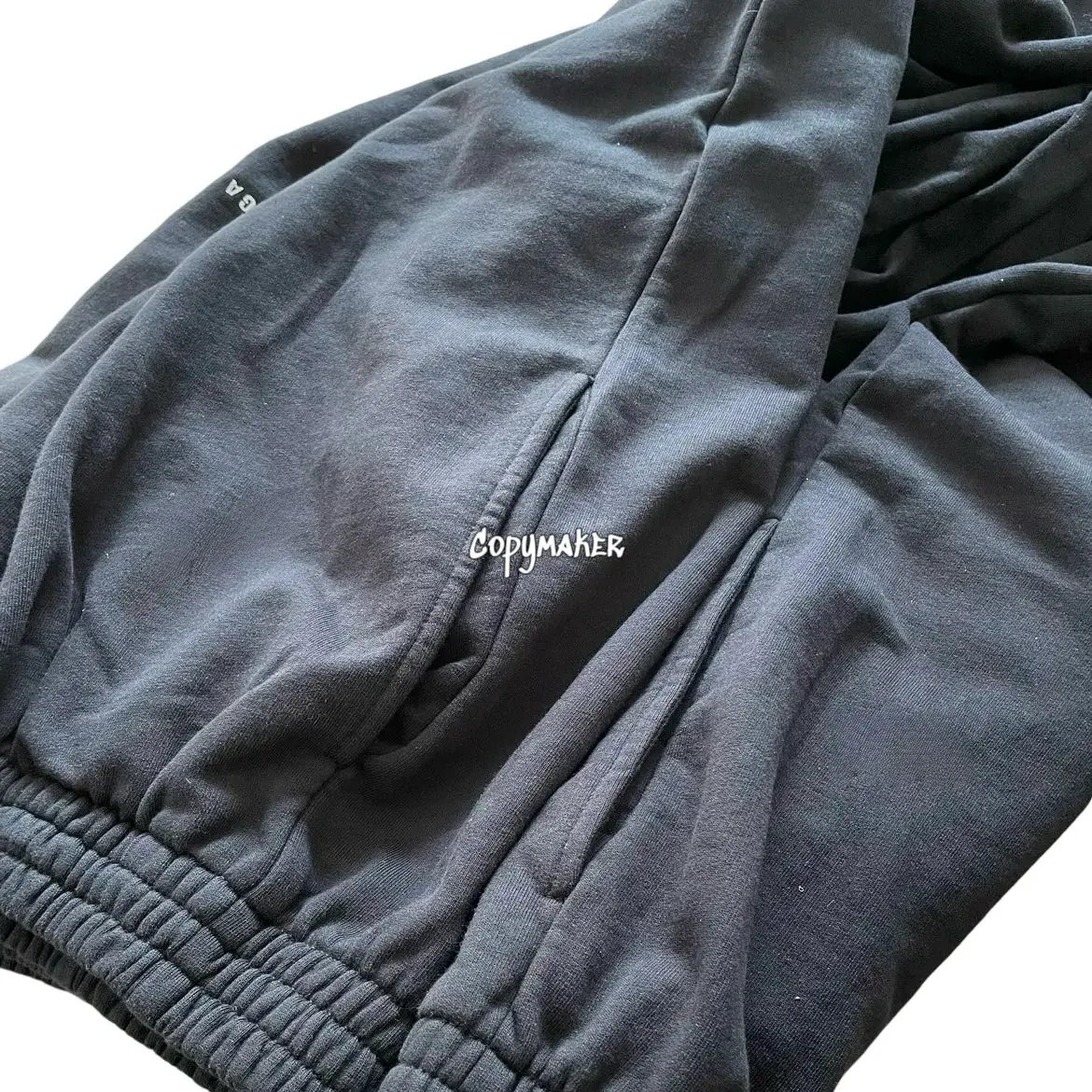 巴黎 BLC 24FW Unity 雙環刺繡字母logo 長褲休閒褲棉褲衛褲 Baggy