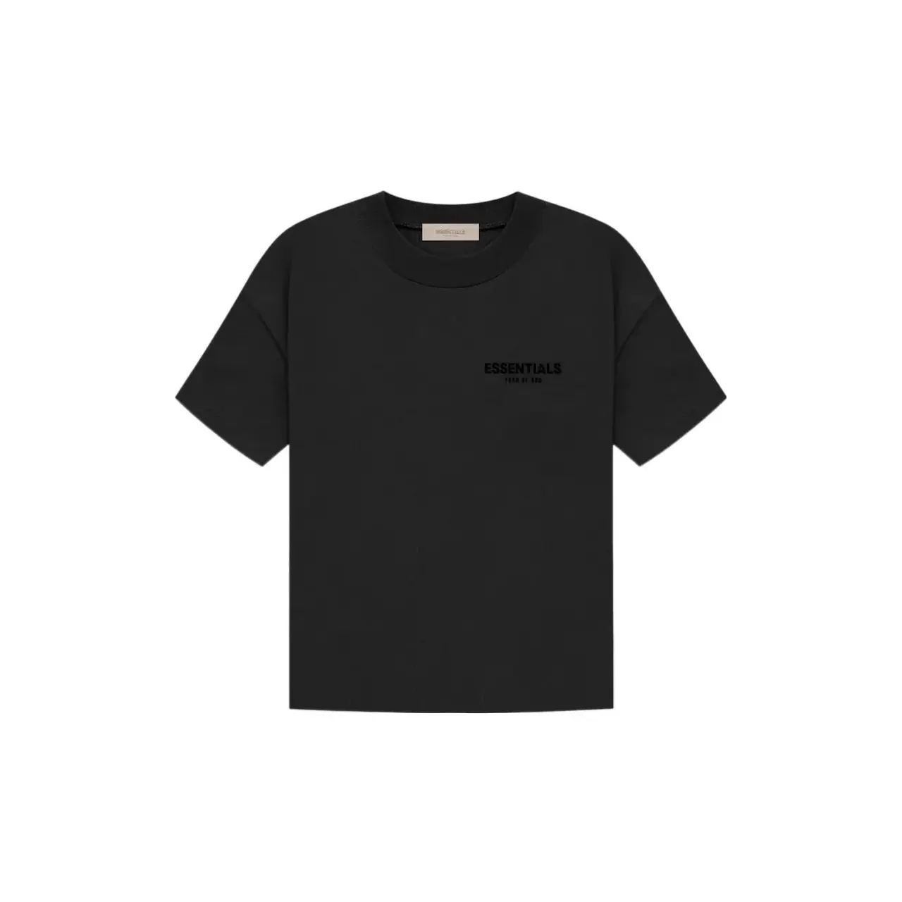 22SS FOG ESSENTIALS 副線 植絨印花 短袖T恤 2022 FEAR OF GOD