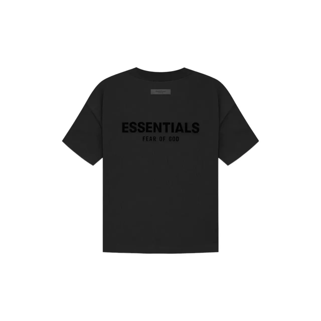 22SS FOG ESSENTIALS 副線 植絨印花 短袖T恤 2022 FEAR OF GOD