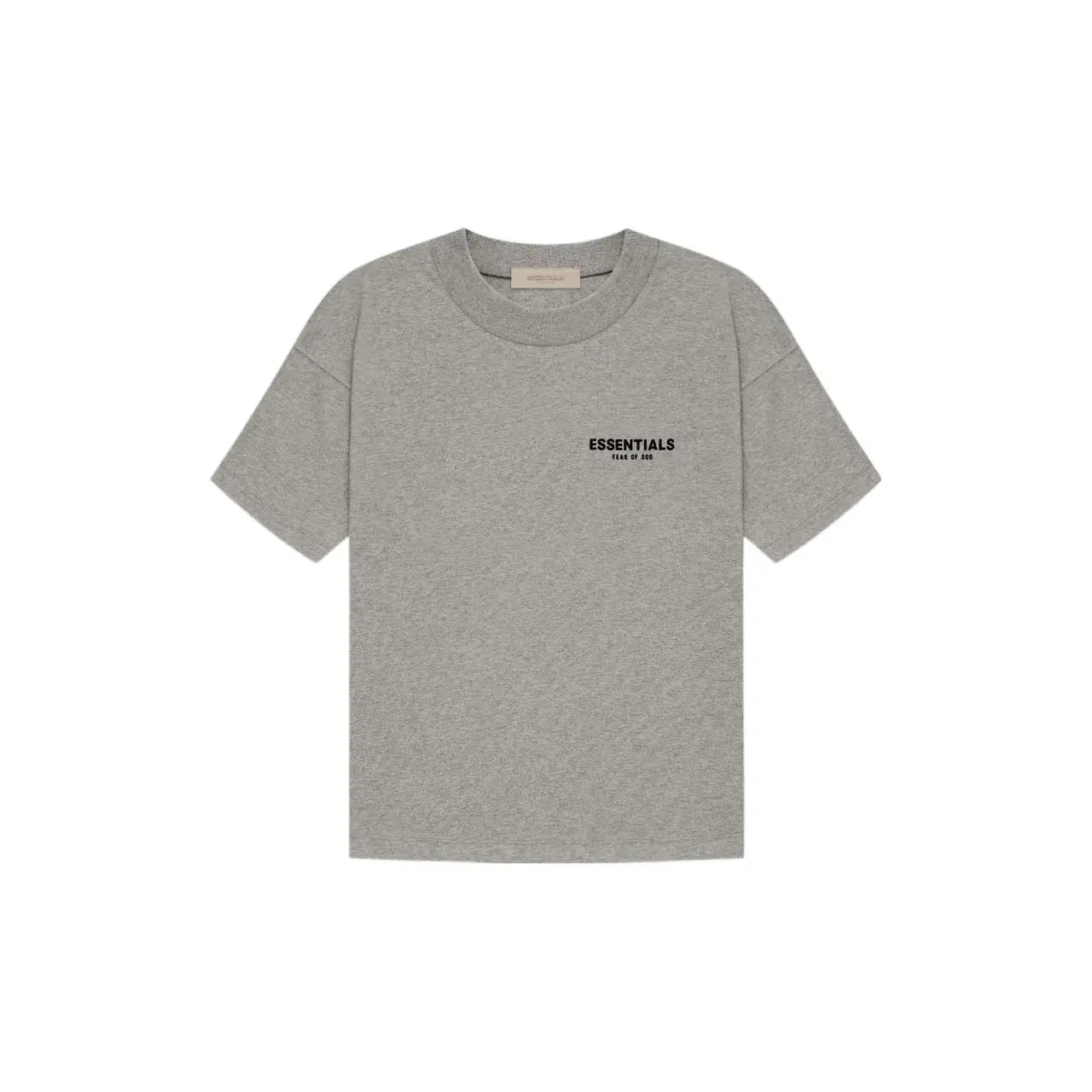 22SS FOG ESSENTIALS 副線 植絨印花 短袖T恤 2022 FEAR OF GOD