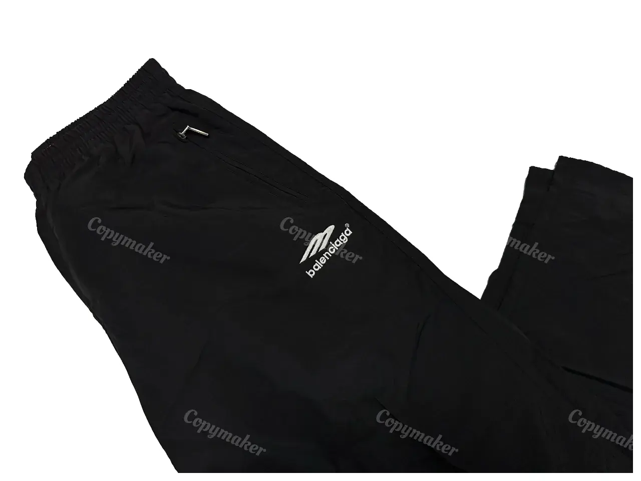 【現貨】巴黎 BLC 22FW 3B Sporty 刺繡logo 尼龍 直筒休閒褲運動褲長褲