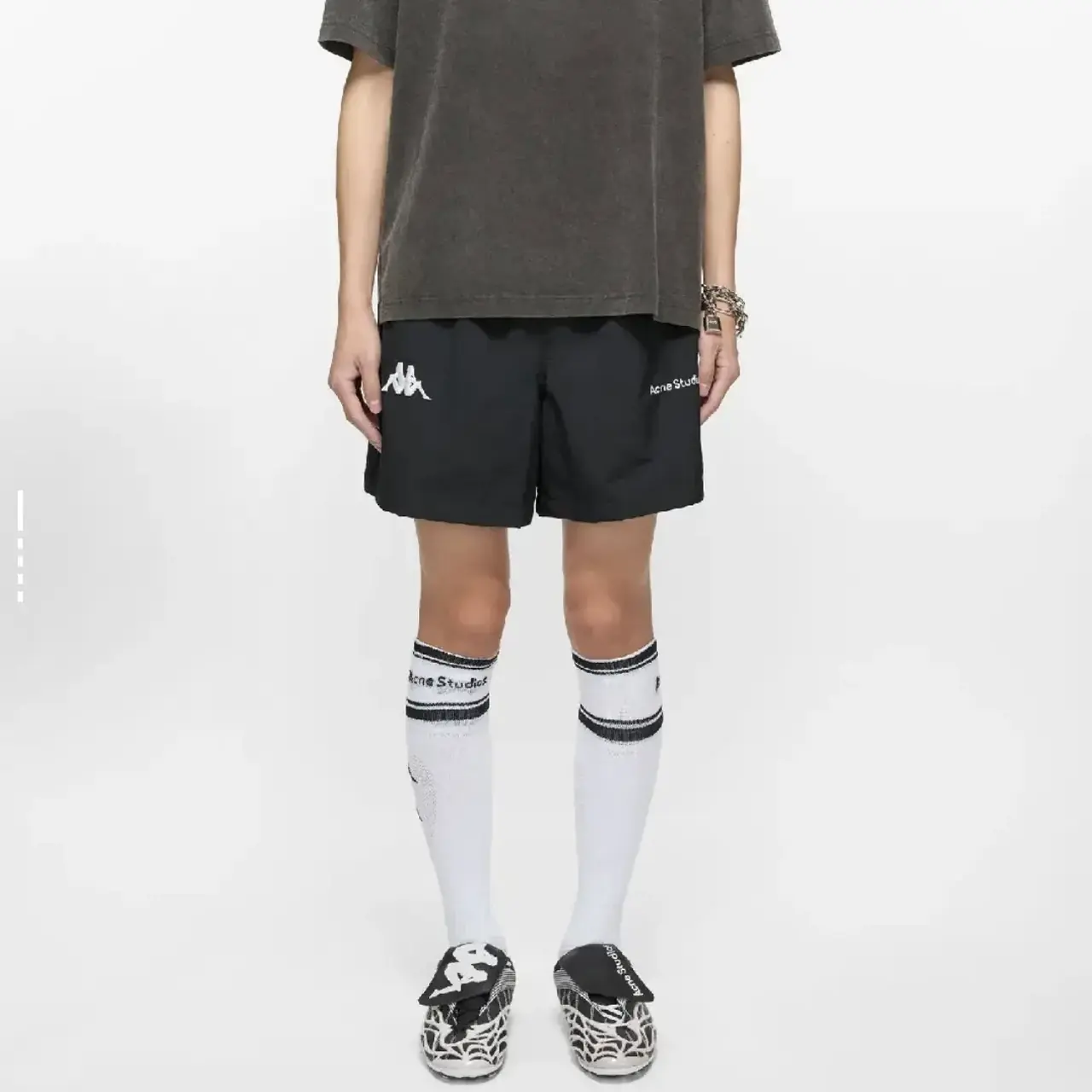 【預售】Acne Studios x Kapa 25SS 聯名logo刺繡 短褲休閒褲運動褲
