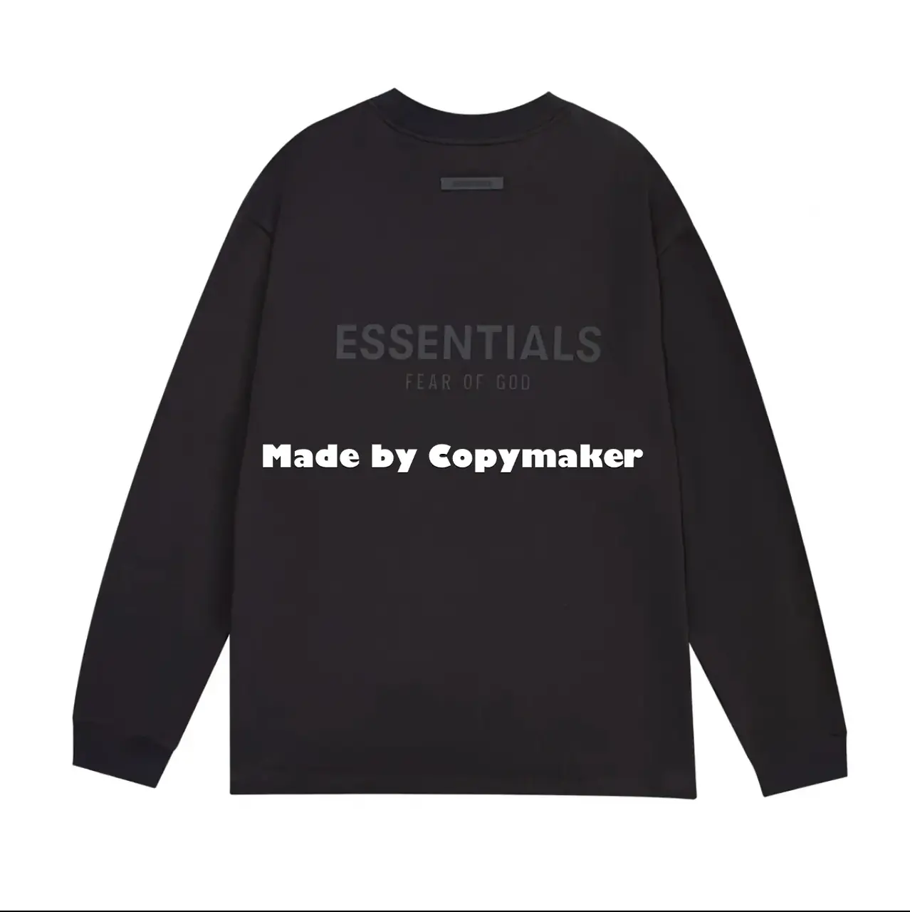21SS FEAR OF GOD FOG ESSENTIALS 2021 副線 後背印花 長袖 T恤