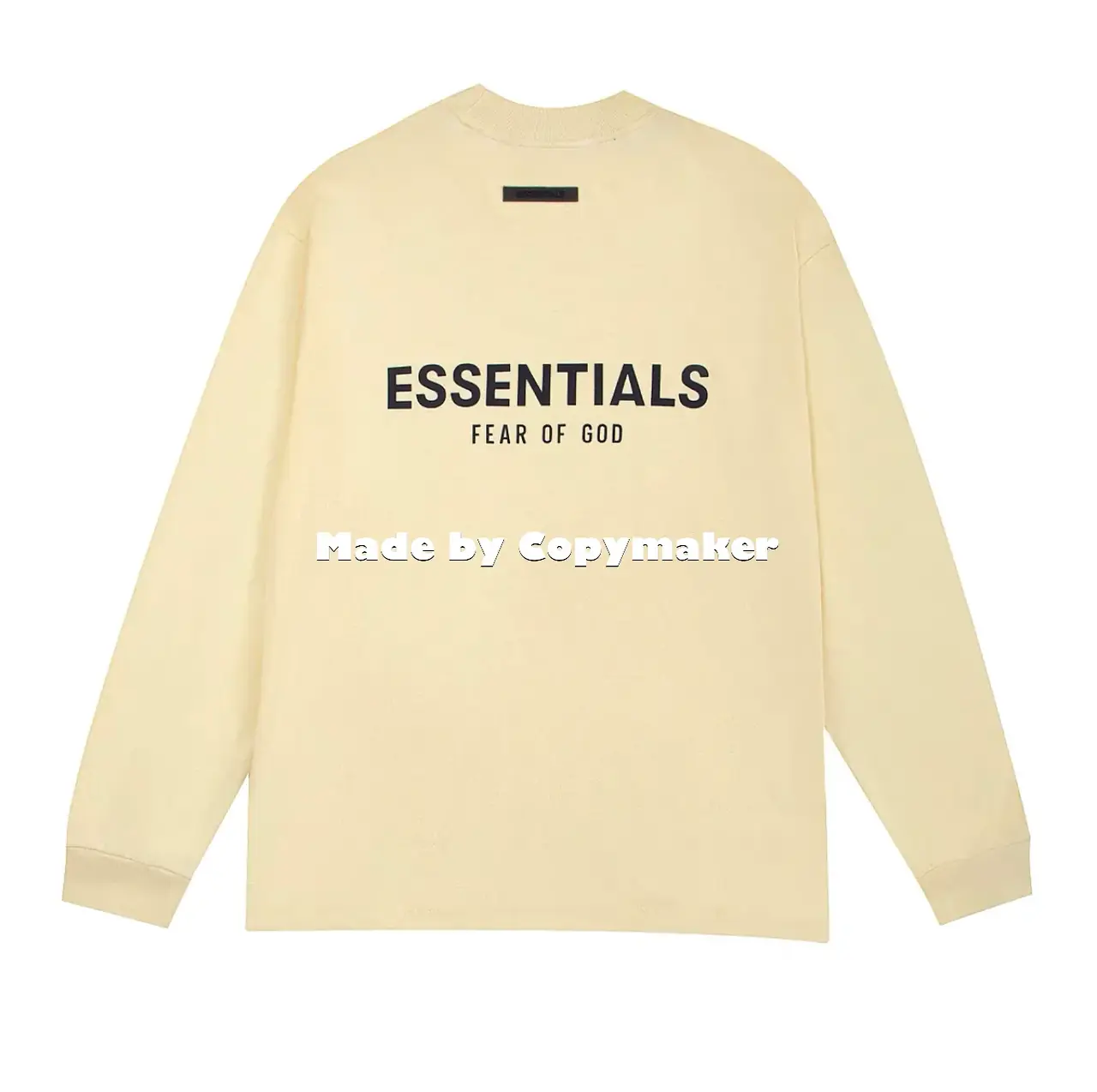 21SS FEAR OF GOD FOG ESSENTIALS 2021 副線 後背印花 長袖 T恤