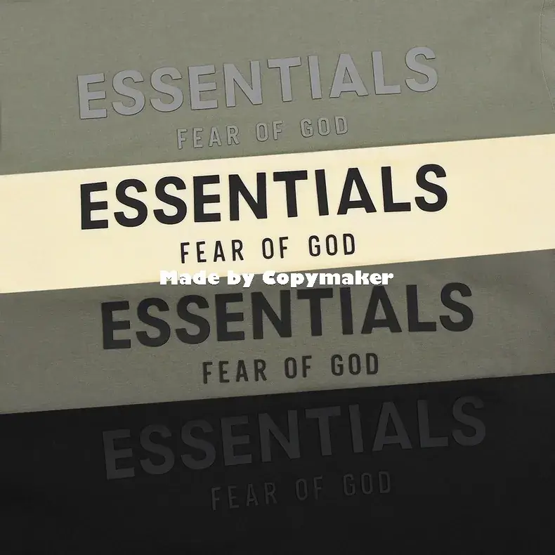 21SS FEAR OF GOD FOG ESSENTIALS 2021 副線 後背印花 長袖 T恤