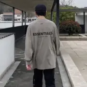 21SS FEAR OF GOD FOG ESSENTIALS 2021 副線 後背印花 長袖 T恤：圖片 10