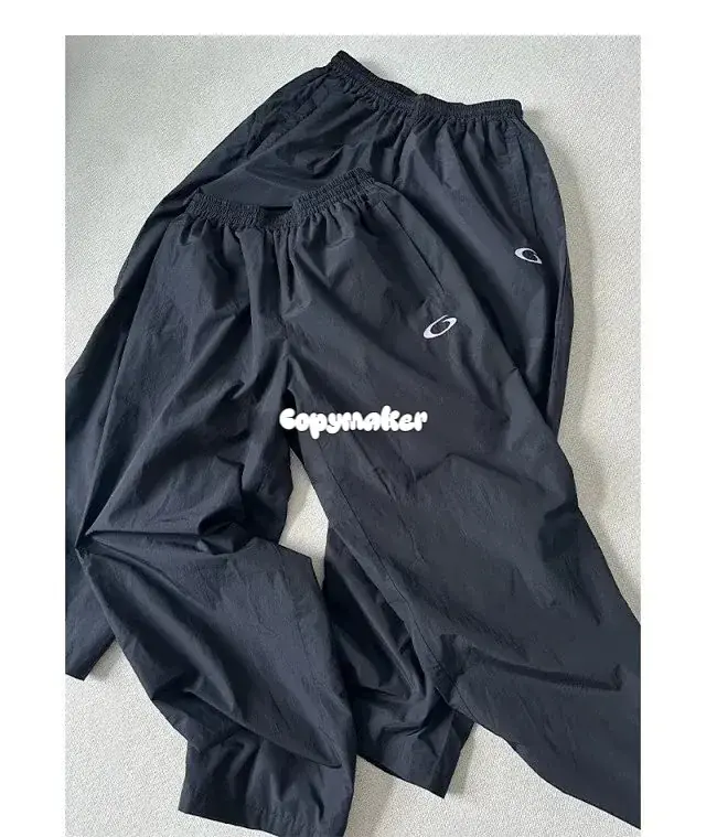 【現貨】巴黎 BLC 25SS Basketball系列 單環循環刺繡 尼龍直筒休閒褲運動褲長褲 Baggy