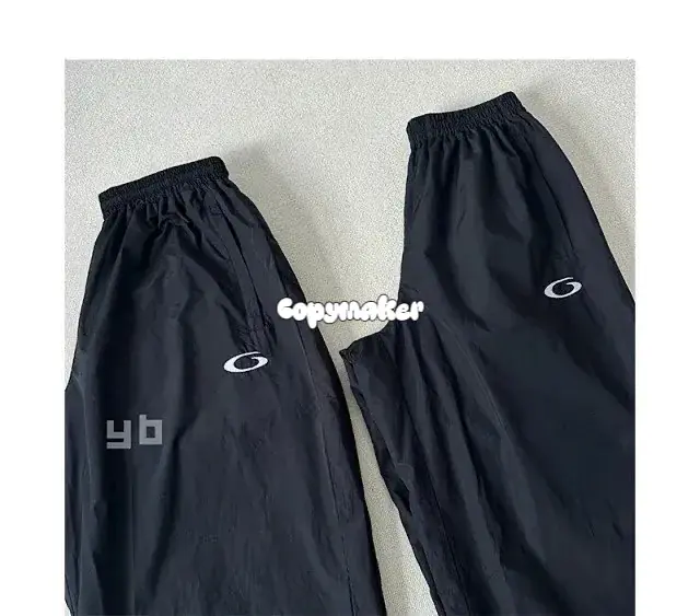 【現貨】巴黎 BLC 25SS Basketball系列 單環循環刺繡 尼龍直筒休閒褲運動褲長褲 Baggy