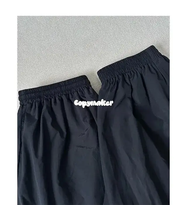 【現貨】巴黎 BLC 25SS Basketball系列 單環循環刺繡 尼龍直筒休閒褲運動褲長褲 Baggy