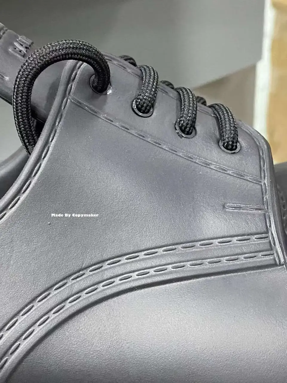 【預售】巴黎 BLC 23SS Steroid 大頭米奇 時尚德比鞋 皮鞋 休閒鞋 黑色