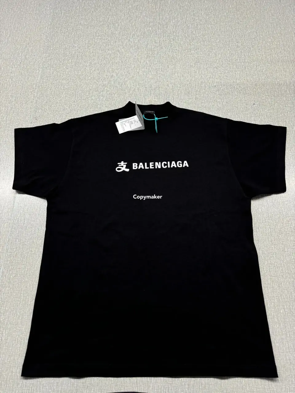 巴黎 BLC x 支付寶 25SS 聯名限量款 雙面字母logo 短袖T恤