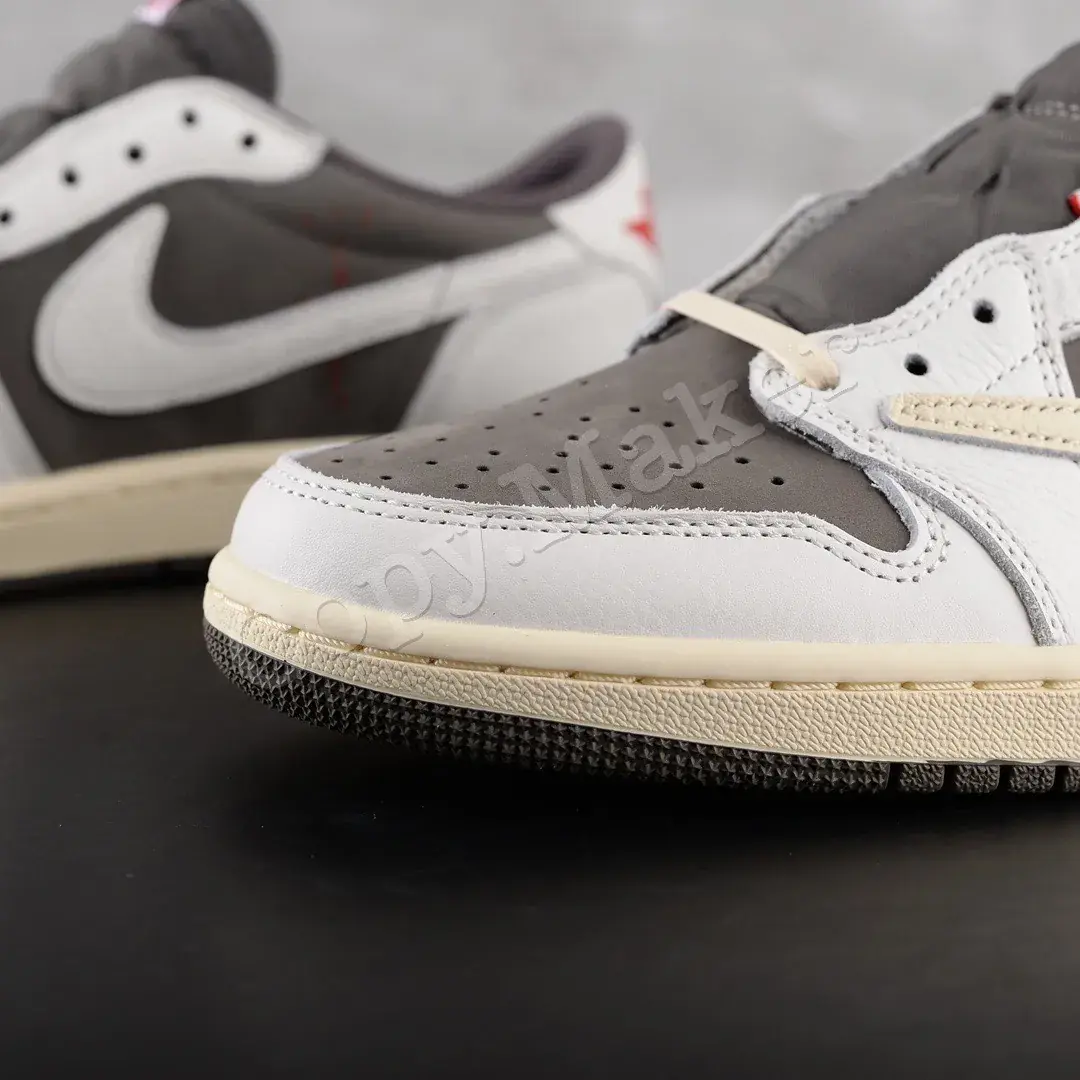 【預售】Travis Scott x Air Jordan 1 Low OG “Reverse Mocha” 聯名 反轉摩卡 白棕 倒鉤 AJ1