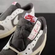 【預售】Travis Scott x Air Jordan 1 Low OG “Reverse Mocha” 聯名 反轉摩卡 白棕 倒鉤 AJ1：圖片 14