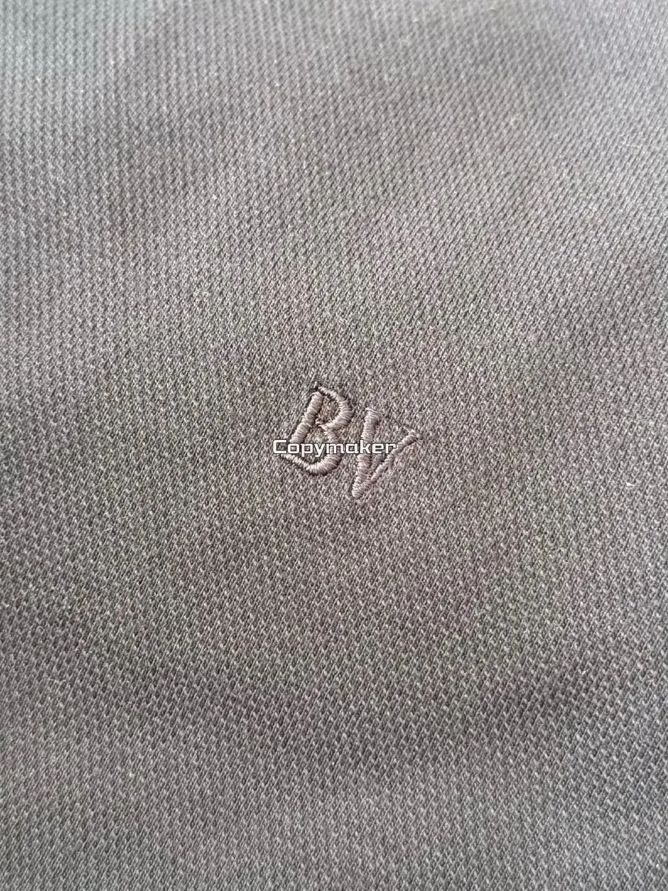 【現貨】BV家 23FW 刺繡小logo 素色簡約 Polo衫短袖T恤 藏青/深藍