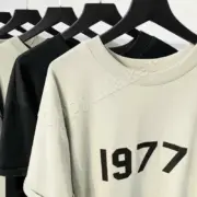22SS FOG ESSENTIALS 1977 字母 短袖 T恤 2022 FEAR OF GOD：圖片 8