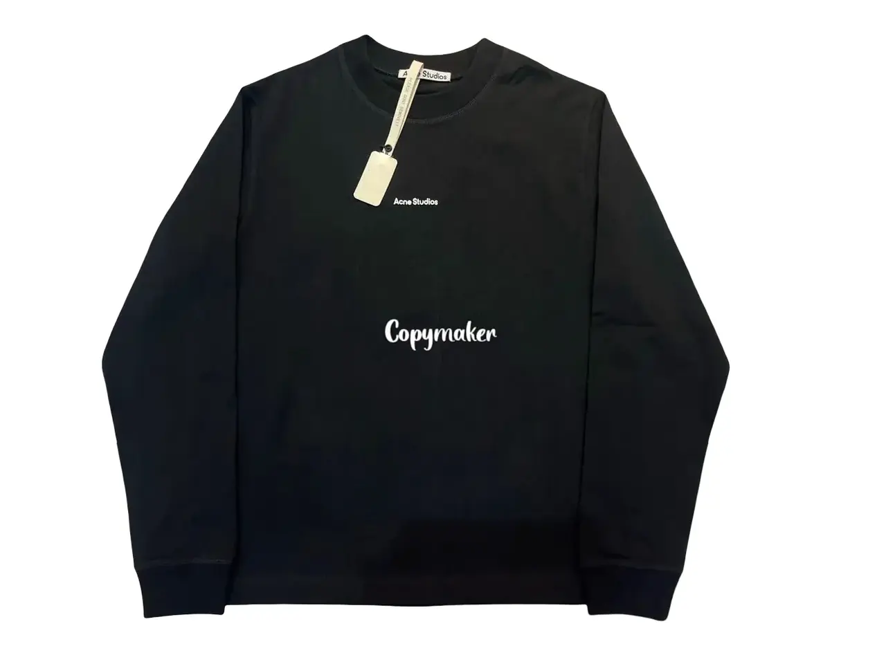 【預售】【雙11新品】Acne Studios 25FW 發泡印花經典logo 素面簡約 圓領純棉短袖T恤